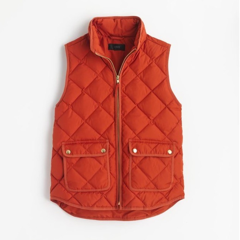 J. Crew Excursion Quilted Down Vest